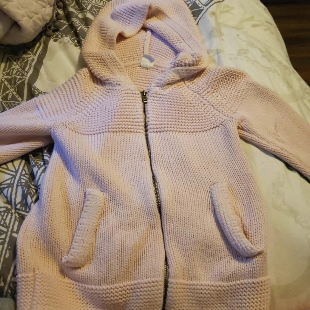 Girls pink sweatshirt